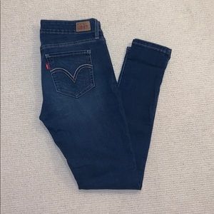 Levi’s Mid-Rise Skinny Stretch Jeans